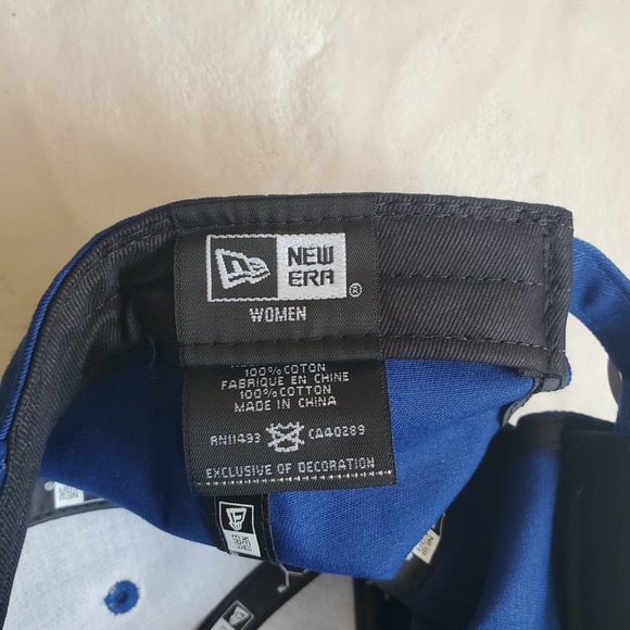 Women's Blank Hat New Era 9FORTY Adjustable Cap‎ PLAIN WOMEN OSFM - Picture 2 of 2